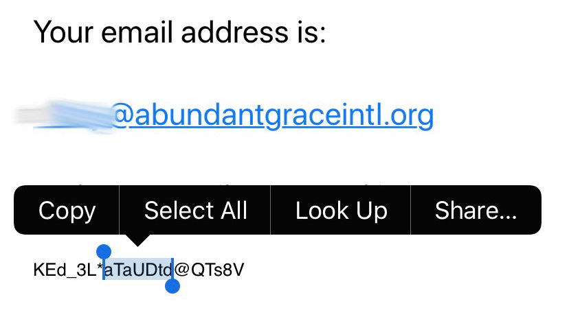 AGI email