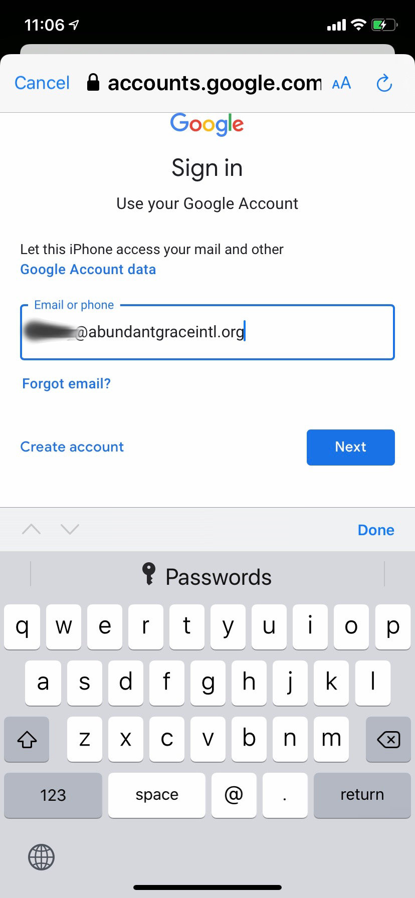 your email address