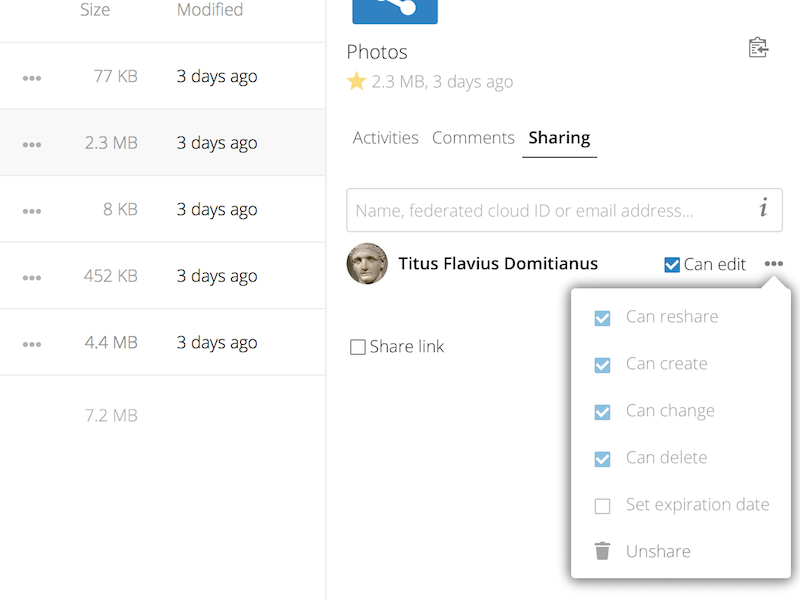 Sharing Files