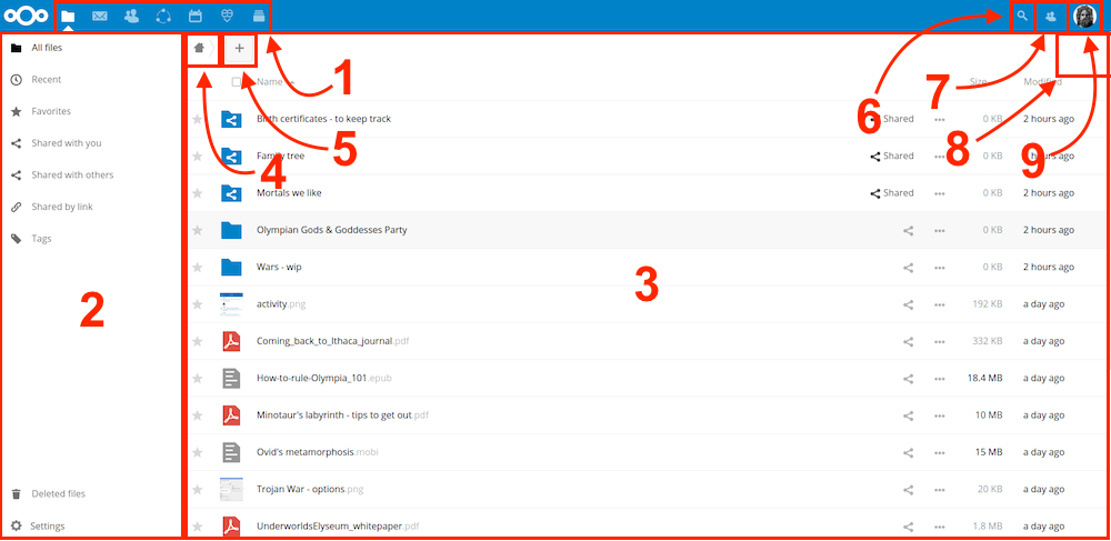 Files Page